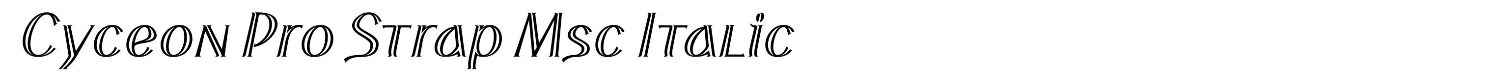 Cyceon Pro Strap Msc Italic